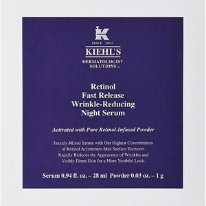 Kiehl’s Retinol Fast Release Wrinkle-Reducing Night Serum 28 ml